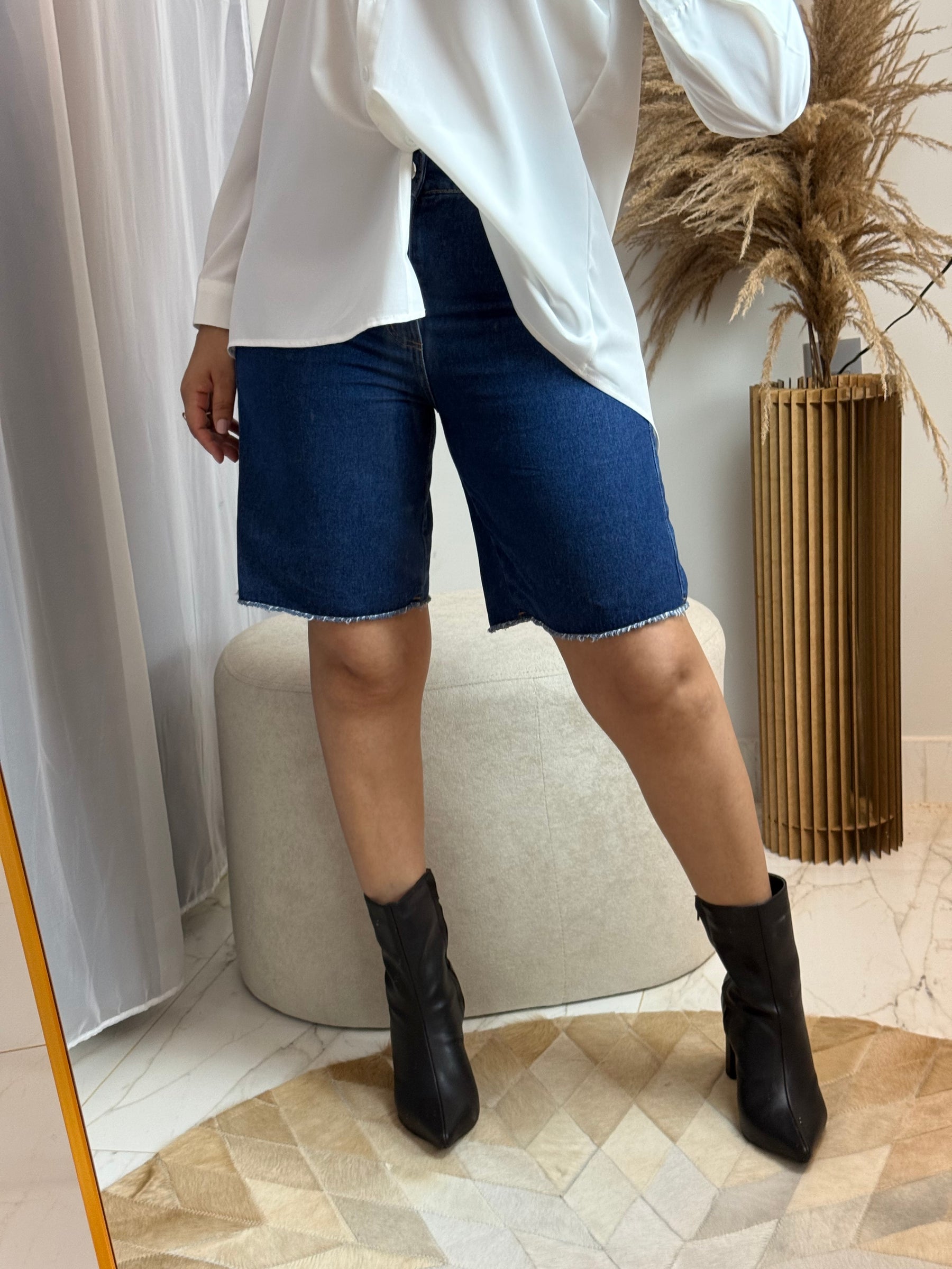 Bota Feminina Cano Médio - Preto