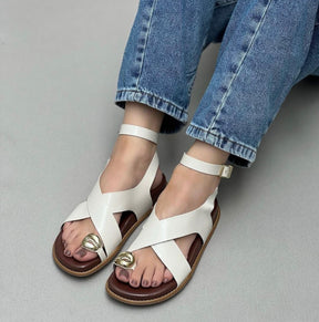 Papete Off white courino