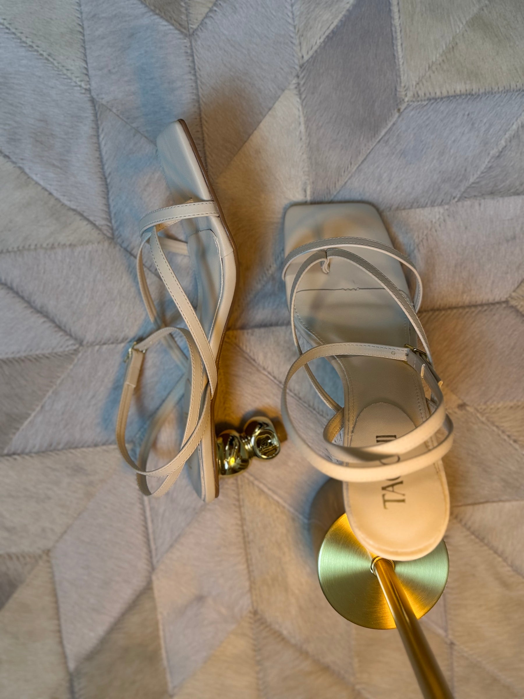 Sandália Tiras - Off White